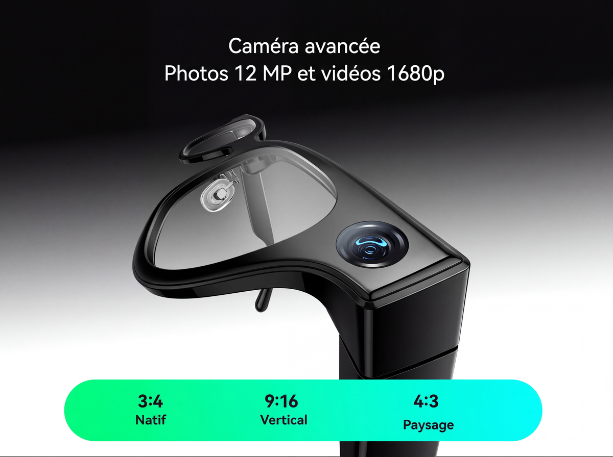 OVYREO Vision IA — Lunettes connectées intelligentes