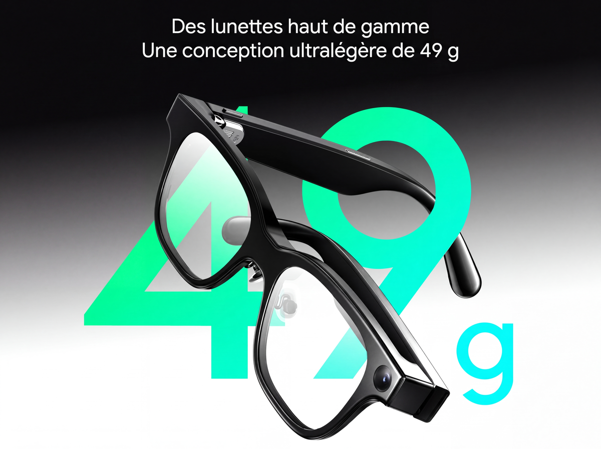 OVYREO Vision IA — Lunettes connectées intelligentes