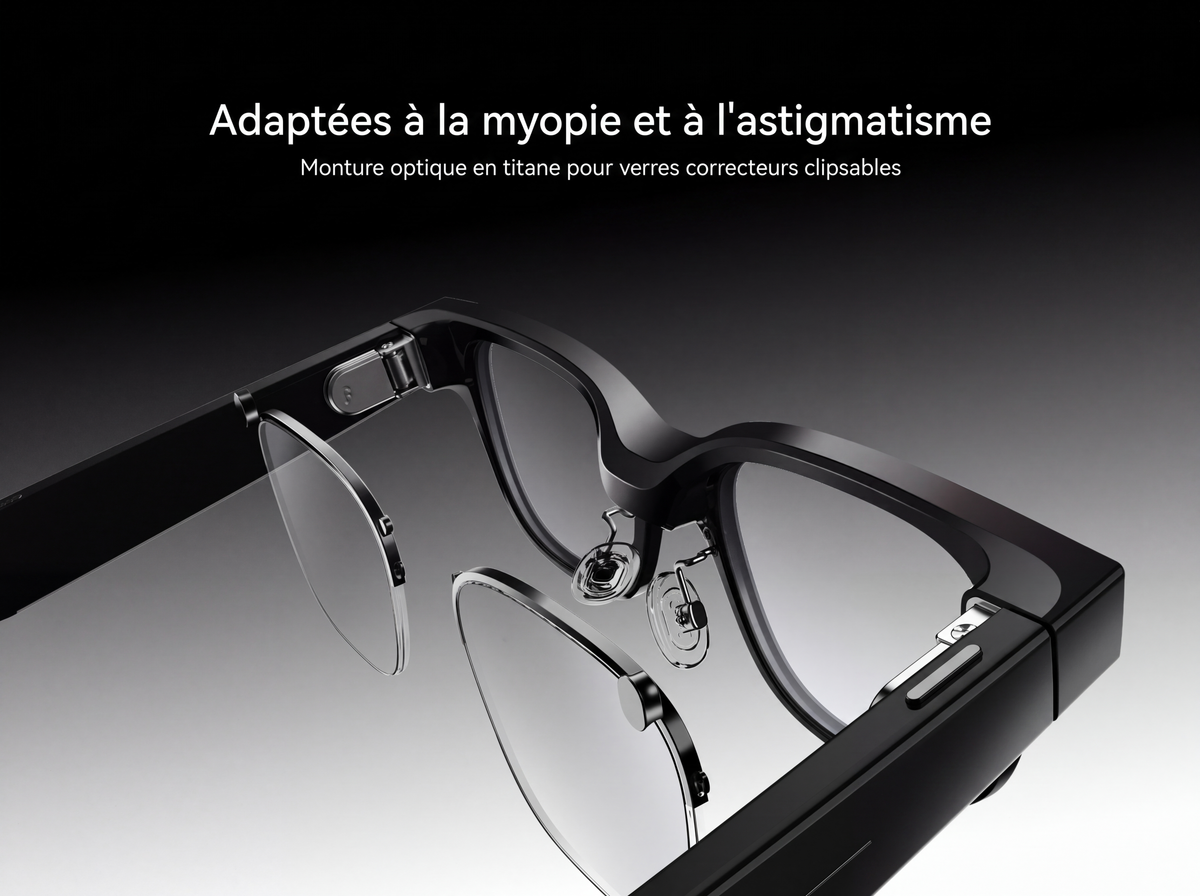 OVYREO Vision IA — Lunettes connectées intelligentes
